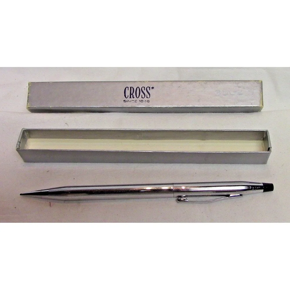 Vintage Cross Mechanical Pencil Silver Color Made in USA Vintage 5